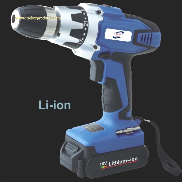 14.4V-18V Li-ion Cordless Drill