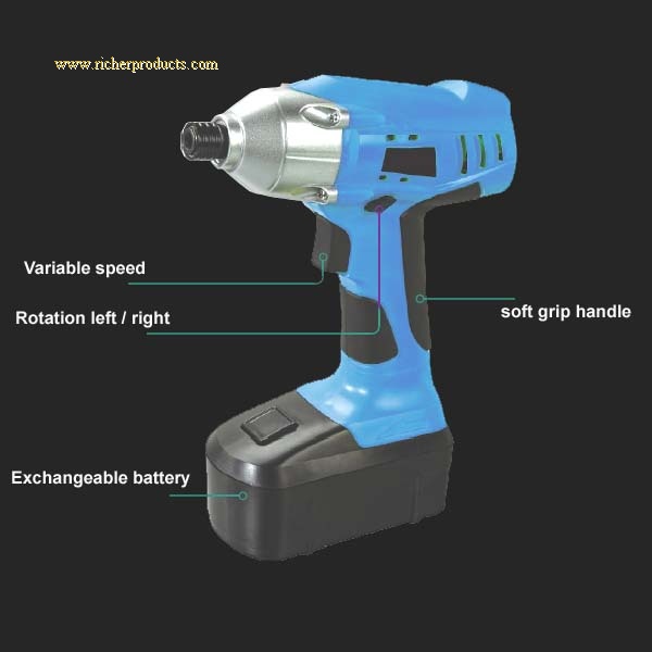 12V-19.2V Nicd /Nimh Cordless Impact Driver