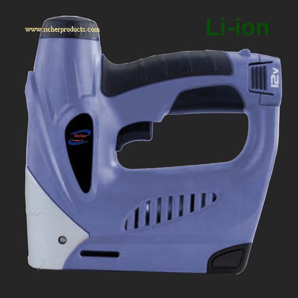 12V Li-ion Cordless Nailer Stapler